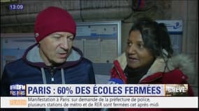 60% des écoles sont fermées ce jeudi à Paris en raison de la mobilisation contre la réforme des retraites.
