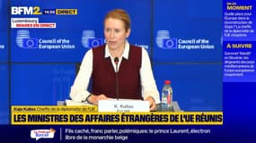 "L'Ukraine a besoin de plus de soutien financier", affirme Kaja Kallas, cheffe de la diplomatie de l'UE
