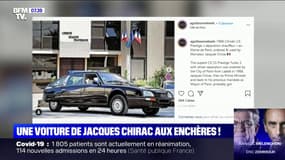 Une ancienne voiture de Jacques Chirac vendue 84.000 euros aux enchères