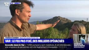 Incendie dans le Var: le maire de La Garde-Freinet s'inquiète de l'avancée du feu