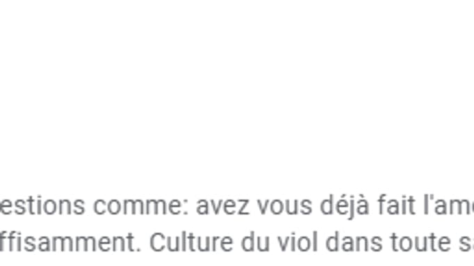 Un avis laissé le 30 juillet 2021 sur Google Play Store par une utilisatrice du jeu Picolo.