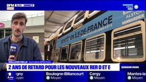 Île-de-France: deux ans de retard pour les nouveaux RER D et E