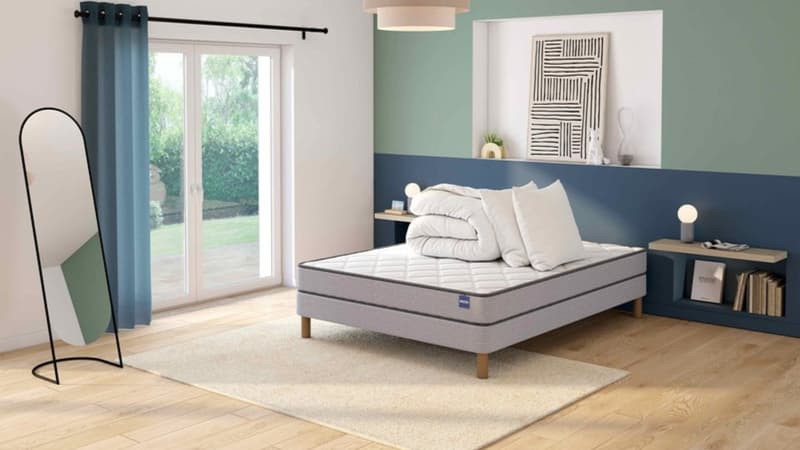 Conforama fait une offre digne d'un déstockage sur ce pack matelas et sommier, ça ne va pas durer 