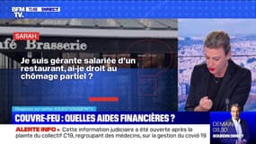 Couvre-feu: quelles aides financières ? - BFMTV répond à vos questions