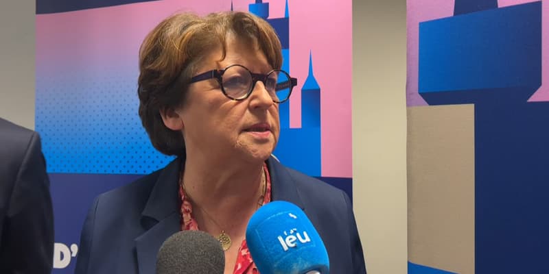 Martine Aubry, la maire de Lille, le jeudi 2 mai 2024.