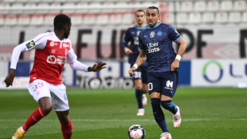 Payet lors de Reims-OM