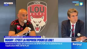 Rugby: les joueurs du LOU reprennent l'entrainement