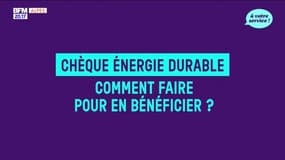 Région Sud, à votre service : le chèque énergie durable