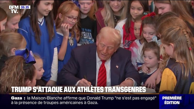 Donald Trump signe un décret pour exclure les athlètes transgenres des sports féminins