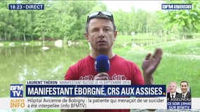 Manifestant éborgné, CRS aux assises