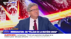 Jean-Luc Mélenchon: "Nous sommes capables d'accueillir 250 personnes venant de Lampedusa"