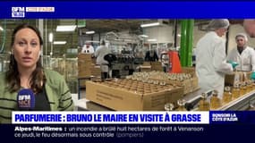 Alpes-Maritimes: Bruno Le Maire en visite à Grasse