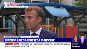 Emmanuel Macron: "Il faut multiplier l'investissement de la nation pour que les enfants puissent apprendre mieux"