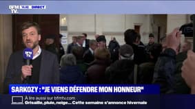 Affaire "des écoutes": Nicolas Sarkozy répète que "pour condamner quelqu'un, il faut des preuves" lors de cette première journée du procès en appel