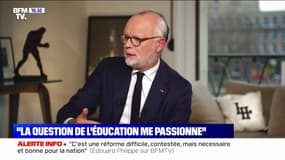 Édouard Philippe: "J'essaie de réfléchir à ce que doit être un projet stratégique pour la France"