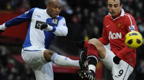 El-Hadji Diouf en duel face à Berbatov