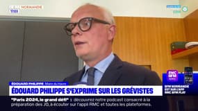 Le Havre: Édouard Philippe réagit à la grève des éboueurs