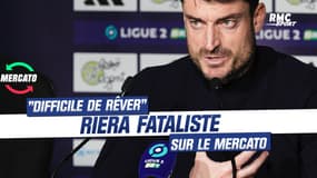 Bordeaux : "Difficile de rêver", le discours fataliste de Riera sur le mercato