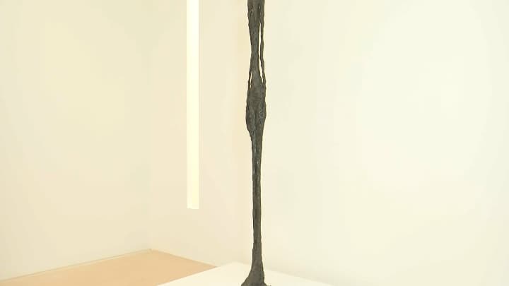 Une oeuvre de Giacometti