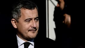 Le ministre de la Justice Gérald Darmanin le 23 janvier 2025 à l'Ecole nationale d'administration pénitentiaire, à Agen