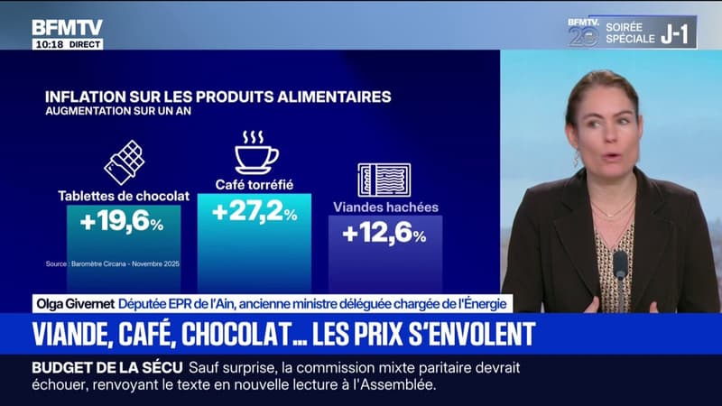 Augmentation des prix: "Il faut encore sensibiliser les grands groupes pour limiter cette hausse", pour Olga Givernet, députée Ensemble pour la République
