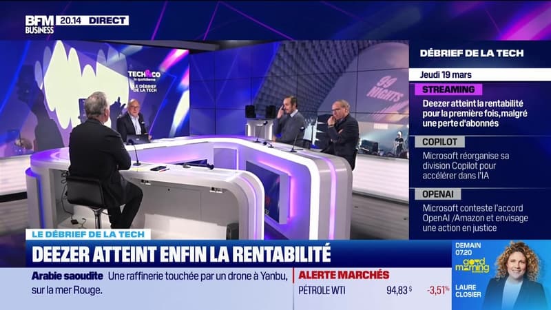 Deezer atteint enfin la rentabilité - 19/03