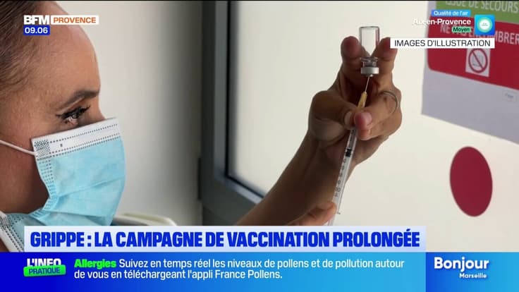 Grippe : la campagne de vaccination prolongée
