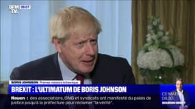 Boris Johnson va faire une "offre finale" pour le Brexit et prévient: "ça va être une négociation très difficile"