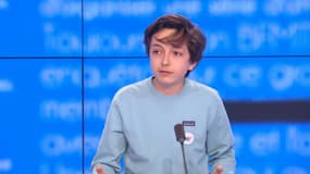 Manes Nadel, responsable fédéral Paris de La Voix Lycéenne, le dimanche 19 mars 2023 sur BFMTV.