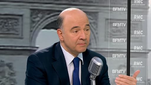 Le ministre de l'Economie, Pierre Moscovici