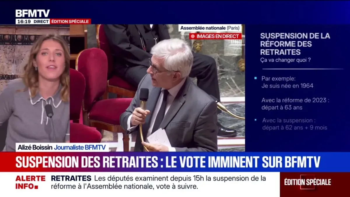 Que va changer concrètement la suspension de la réforme des retraites ...