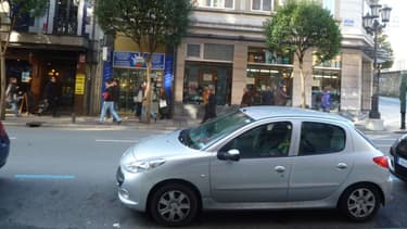 Une Peugeot 206