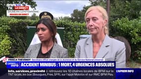 Accident d'un minibus de colonie de vacances: "Les encadrants sont sous le choc", affirme Prisca Thevenot, secrétaire d'État chargée de la Jeunesse