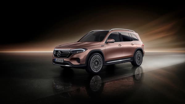 Le SUV électrique compact 7 places de Mercedes, l'EQB. Le SUV électrique compact 7 places de Mercedes, l'EQB.