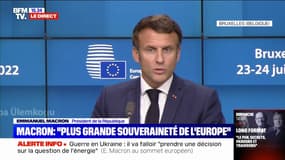 "Les promesses ont été tenues": Emmanuel Macron dresse le bilan de la présidence française de l'Union européenne