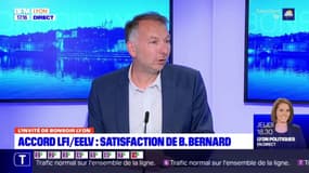 "C'est important": Bruno Bernard, président EELV de la Métropole de Lyon, revient sur l'accord entre LFI et EELV pour les élections législatives