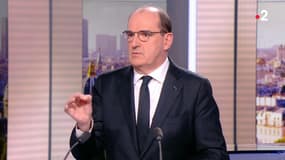Jean Castex, invité du JT de France lundi 10 janvier 2022
