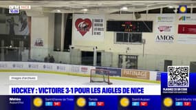 Hockey: victoire pour les Aigles de Nice contre Cergy-Pontoise