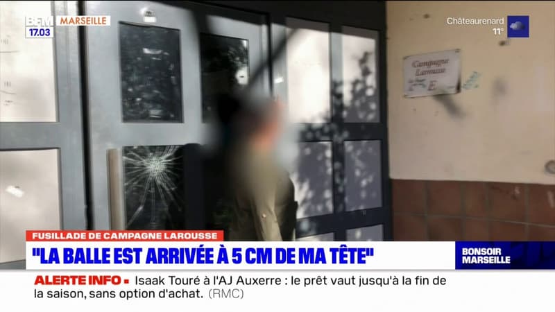 "La balle est arrivée à 5 cm de ma tête": une femme témoigne après une fusillade à Marseille