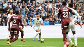 Dimitri Payet lors du match OM-Metz