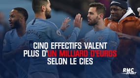Man City, Liverpool, Barça... Cinq effectifs valent plus d'un milliard d'euros selon le CIES