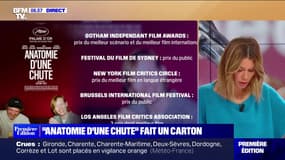 "Anatomie d'une chute": le film de Justine Triet cartonne dans les festivals étrangers