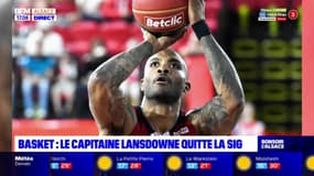 Basket: le capitaine de la SIG DeAndre Lansdowne quitte le club