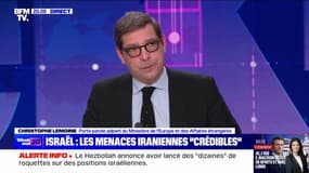 Proche-Orient: "La France fait passer des messages fermes de retenue", affirme le porte-parole du Quai d'Orsay, Christophe Lemoine 