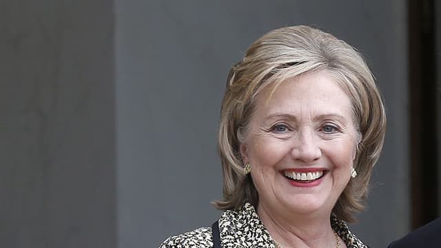 François Hollande et Hillary Clinton en 2014 à Paris