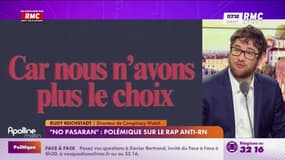Rap anti-RN : "Cette chanson reprend la vision du monde de l'extrême droite pour s'opposer à l'extrême droite", juge Rudy Reichstadt, directeur de Conspiracy Watch