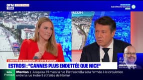 Christian Estrosi: "Cannes, plus endetté que Nice"