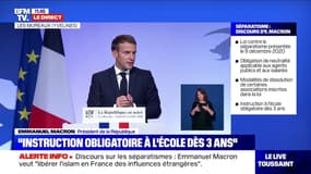 Emmanuel Macron annonce qu'un label de formation des imams va être mis en place