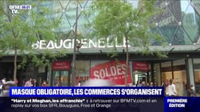 Port du masque obligatoire: les commerces s'organisent