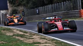Charles Leclerc s'est imposé pour la deuxième fois de sa carrière sur les terres de Ferrari, à Monza, le 1er septembre 2024